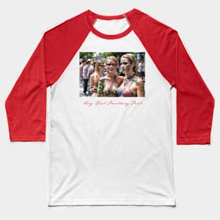 AI Art Fantasy Fest Key West Baseball T-Shirt